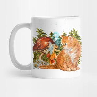 The fairy and the cat Mug